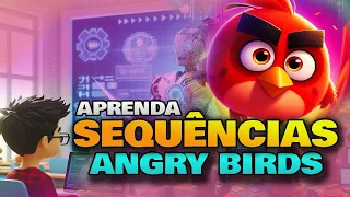 Aprenda Sequências em PROGRAMAÇÃO com ANGRY BIRDS  Programação For Kids Aula de Lógica Computacional