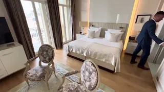 #Monaco résidence privée | Hôtel Hermitage Monte Carlo | Suite Diamant - Présidentielle | visite.