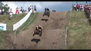 Sidecar motocross Czech GP 2001 Loket 2-nd race