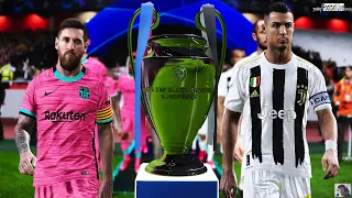 PES 2020 | Juventus vs Barcelona | Final UEFA Champions League UCL | Ronaldo vs Messi | Gameplay PC