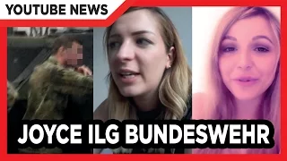 Joyce Ilg Bundeswehr | Sexuelle Belästigung von Youtubern! | Ohne BH Video GESTRIKED!