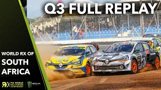 LIVE Qualifying 3 (FULL REPLAY) | 2019 SABAT FIA World Rallycross of South Africa