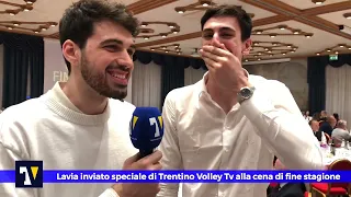 🎙️ INVIATO SPECIALE | Lavia reporter per Trentino Volley Tv alla cena di fine stagione 2022/23