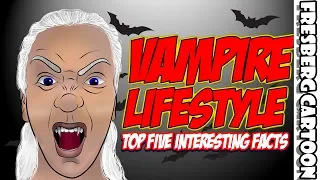 Are Vampires Real? Top 5 Fun Facts on the Vampire Lifestyle, Fangs & History | Educational Videos