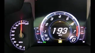 0-194 mph 2019 ZR1 Corvette Test