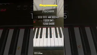 Лесник Король и Шут на пианино 🎹 по цифрам