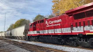 Trains | Rare RJ Corman B-B Setup Dash-8 And A Rare CSX Dash-8 On CSX M583.