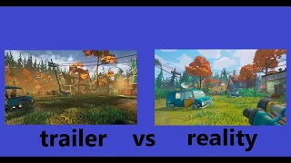 hello neighbor 2 alpha 1 trailer vs reality