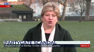 MP Emily Thornberry discusses the Downing Street party allegations with Eamonn and Isabell