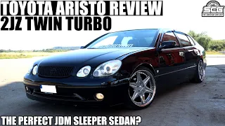 TOYOTA ARISTO REVIEW : THE PERFECT JDM SLEEPER SEDAN? #2jz #sleepercar