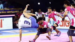 Pro Kabaddi 2019 Highlights | Tamil Thalaivas Vs Jaipur Pink Panthers | M127