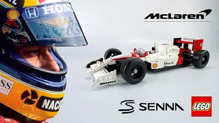 LEGO || McLaren MP4/4 Fórmula 1 Ayrton Senna #10330 | joansoy.com