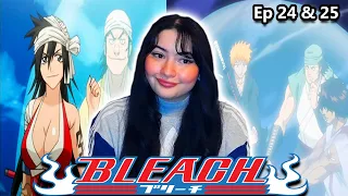 "New anime fan" Reacts To BLEACH Episode 24 & 25 For The First Time!