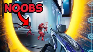 Splitgate 200IQ Portal Plays (My Best Portal Kills)