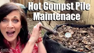 Maintaining a Hot Compost Pile - 3 Keys to Success / How to Compost #2