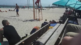 Одесса. Май 2019. Пляжный волейбол. Игра за выход в 4-ку