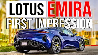 My 2024 Lotus Emira First Impressions Update