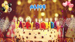 ALICE birthday song – Happy Birthday Alice