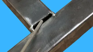 2 Tips.  For Handling Large Gaps When Stick Welding Square Tubes.