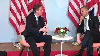 President Obama's Bilateral Meeting with Prime Minister Cameron of the United Kingdom