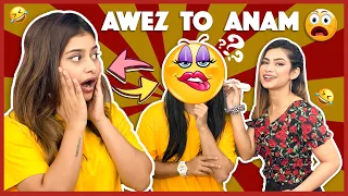 Turning Awez into Anam  Makeup Transformation 😱  Ft :- @NagmaMirajkar  || Awez Darbar