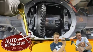 Differentialöl wechseln | Hinterachsdifferential Allrad BMW Mercedes | DIY Tutorial