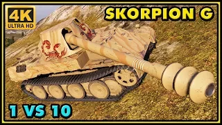 Rheinmetall Skorpion G - 12 Kills - 6,6K Damage - 1 VS 10 - World of Tanks Gameplay