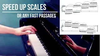 A Simple Way to Speed Up Fast Passages | Advanced Piano Practice