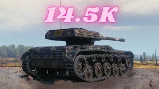 ELC EVEN 90 14.5K Spot Damage World of Tanks #WOT Tank Game