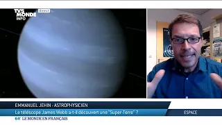 Le téléscope James Webb a-t-il découvert une "Super-Terre" ?