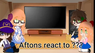 Aftons react to the 4 Tormentors on friday|||Ft.Past Aftons|||Original???|||Raily_Enderman