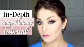 In-Depth Stage Makeup Tutorial | Kathryn Morgan