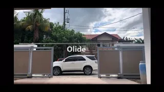 Double Sliding Opening Gates Automatic Sliding Gate Opener Operation Video