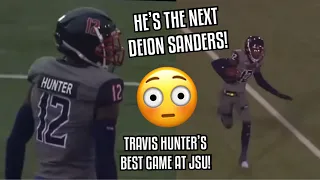 TRAVIS HUNTER’S BEST GAME FOR JSU 🔥 The Next Deion Sanders! Travis Hunter Jackson State highlights