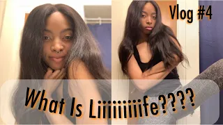 Quarantine Vlog #4 | What is Life??? | Washing Out Finger Coils