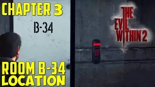 How to reach the Room B-34 | Door Code |  Basement of Union Auto Repair | Chapter 3 | Evil Within 2