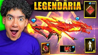 ME ENAMORE DE LA NUEVA MEJOR ARMA DE FREE FIRE M4 DRAGON INFERNAL EVOLUTIVA *impactante* | TheDonato