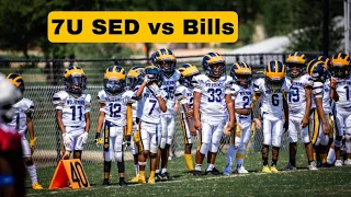 7U SED vs Bills TexaSports Week 1 33 0 Mansfield TX