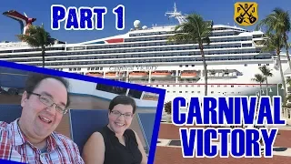 Carnival Victory Cruise Vlog 2018 - Part 1: Embarking On A Different Kind Of Cruise! - ParoDeeJay