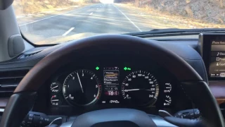 РАЗГОН Lexus LX 450d до 100 км в час в СПОРТРЕЖИМЕ / Українські Новини