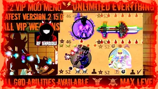 Shadow Fight 2 VIP+GOD+MEGA MOD(Max Level 52😈/All Weapons Unlocked)😈SF2 Hack Download/ Shadow