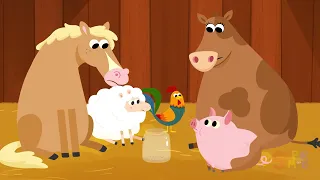 9  8     Who Took The Cookie  Farm Animals Version   Kids Songs   Super Simple Songs