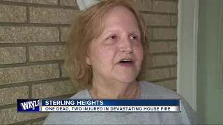 Woman dead, 2 others injured in Sterling Heights house fire