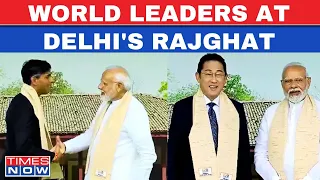 G20 Summit 2023 Live:Leaders And Delegates Arrive At Delhi's Rajghat To Pay Homage To Mahatma Gandhi