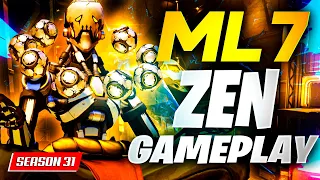 ml7 showing his Zenyatta skill! [ Overwatch Season 31 Top 500 ]