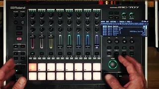 Roland MC-707 Tutorial  - Random Drums!