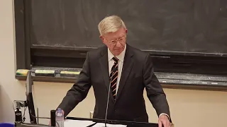 George Will at Princeton hosted by Princetonians for Free Speech