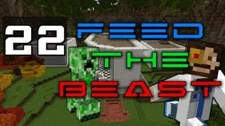 Feed The Beast, Ep 22 - Railcraft (Pt4) - The Blastfurnace/HS Tracks