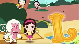Letter L - Olive and the Rhyme Rescue Crew | Learn ABC | Sing Nursery Songs
