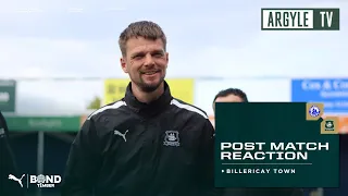 Reaction | Ryan Perks Post Billericay Town